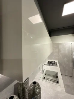 Sale Cucina grigia moderna con penisola 2?1 a soli 12000 Euro Cucine Con Penisola|Cucine Moderne