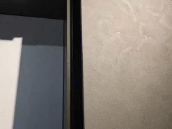 Outlet Cucina grigia moderna lineare Zoe in Offerta Outlet Cucine Lineari|Cucine Moderne