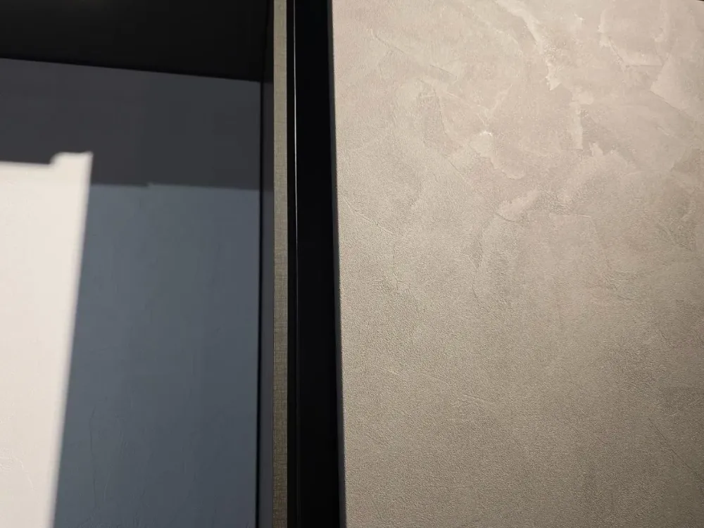 Outlet Cucina grigia moderna lineare Zoe in Offerta Outlet Cucine Lineari|Cucine Moderne