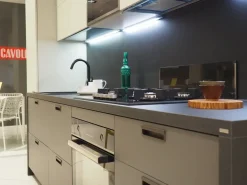 Best Cucina grigia moderna lineare Cucina sax Cucine Lineari|Cucine Moderne