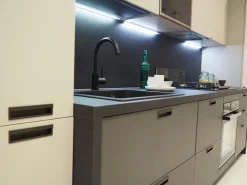 Best Cucina grigia moderna lineare Cucina sax Cucine Lineari|Cucine Moderne