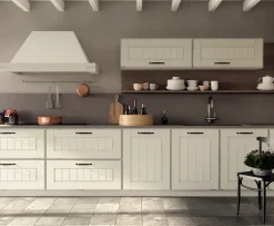 Cucina grigio country lineare Castellana mir scontata^Md work New