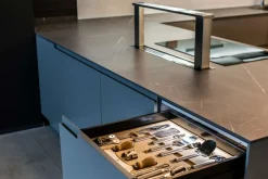 Primopiano Cucine Cucina grigio design ad angolo Ingrosso cucine moderne icm61- Cucine Ad Angolo|Cucine Design