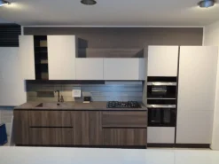 Cucina grigio design lineare Cloe^Arredo3 Clearance