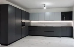 Primopiano Cucine Cucina grigio moderna ad angolo Ingrosso cucine moderne icm42- Cucine Ad Angolo|Cucine Moderne