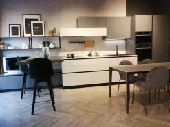 Sale Cucina grigio moderna lineare Metropolis Cucine Lineari|Cucine Moderne