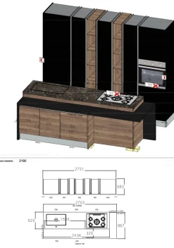 Imab Cucina group moderna ad isola altri colori in nobilitato Piana / caprera- Cucine Ad Isola|Cucine Moderne