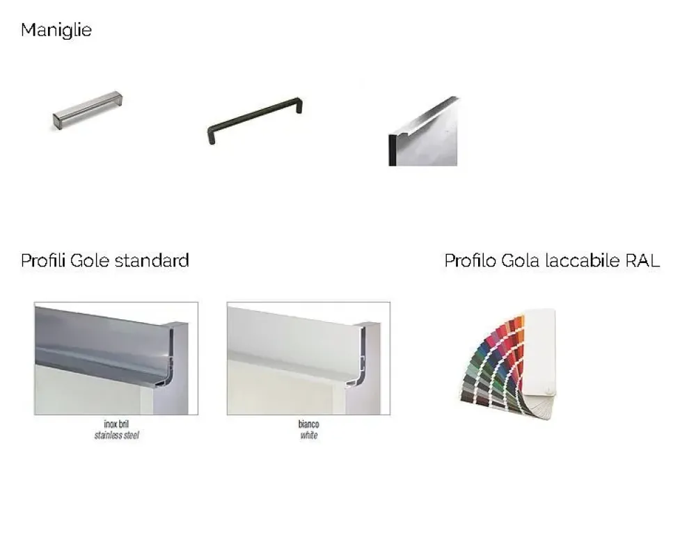 Cucina in laccato lucido a PREZZI OUTLET -41%^Mobilificio Bellutti Hot