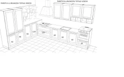 Cucine Store Cucina in legno a PREZZI OUTLET- Cucine Ad Angolo