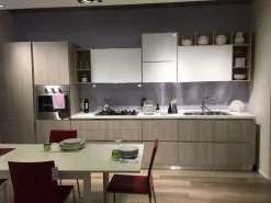 Gicinque Cucina in legno a PREZZI OUTLET- Cucine Lineari|Cucine Moderne