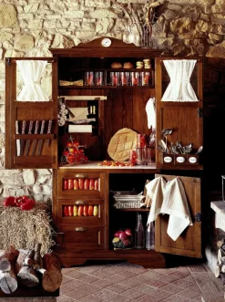 Hot Cucina in legno a PREZZI OUTLET -60% Cucine Lineari|Cucine Country