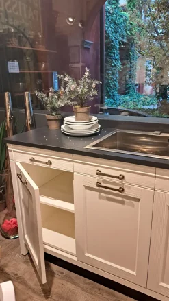 Cucina industriale ad angolo Kre kap a prezzo scontato^Marchi Cucine New