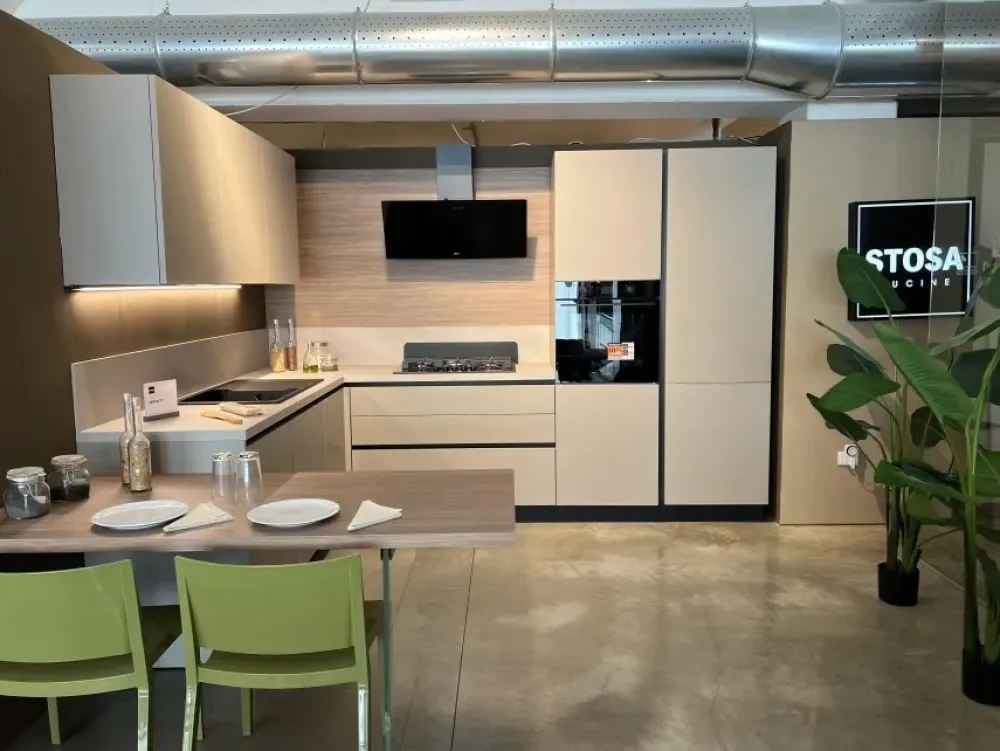 New Cucina Infinity ad angolo con un ribasso imperdibile Cucine Ad Angolo|Cucine Moderne