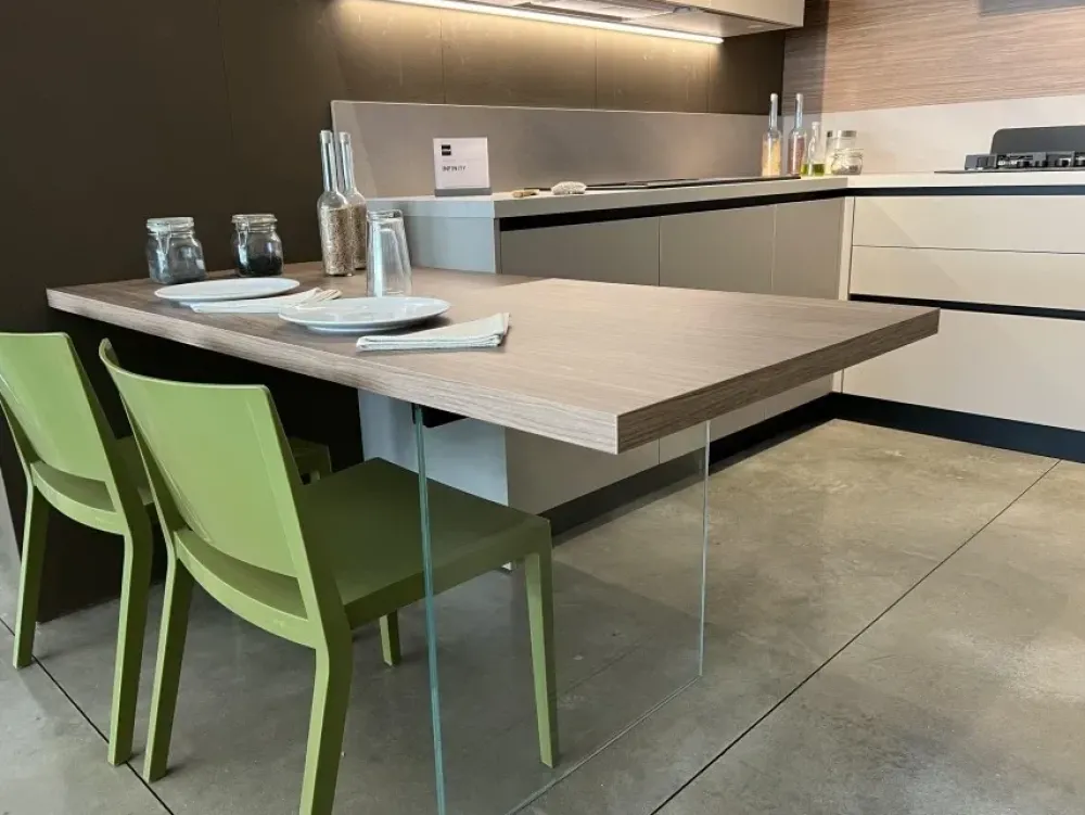 New Cucina Infinity ad angolo con un ribasso imperdibile Cucine Ad Angolo|Cucine Moderne