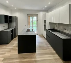 Online Cucina Ingrosso cucine moderne icm49 moderna grigio ad isola Cucine Ad Isola|Cucine Moderne