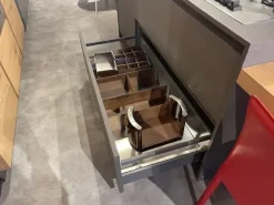 New Cucina Kalì ecomalta moderna grigio ad isola scontata 61% Cucine Ad Isola|Cucine Moderne