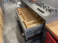 New Cucina Kalì ecomalta moderna grigio ad isola scontata 61% Cucine Ad Isola|Cucine Moderne