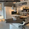 New Cucina Karma moderna grigia con penisola scontata 50% Cucine Con Penisola|Cucine Moderne