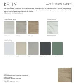 Cucina Kelly moderna altri colori lineare scontata 50%^Net Cucine Sale