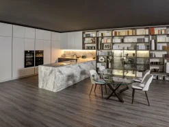 Diotti.com Cucina Klab 01 outlet con penisola con uno sconto imperdibile- Cucine Con Penisola|Cucine Moderne