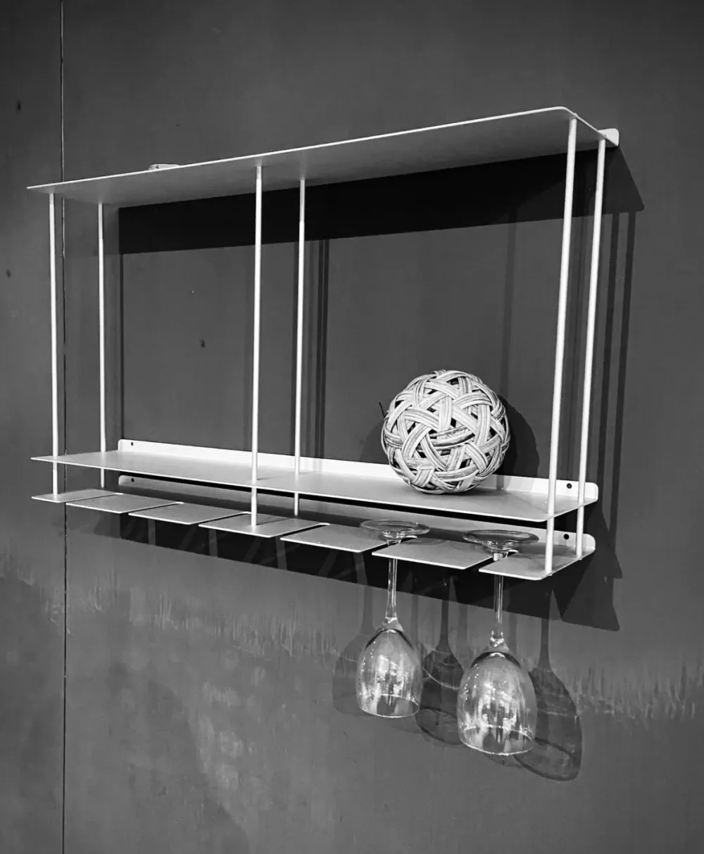 Sale Cucina design lineare grigia in acciaio Cantinetta krossing Cucine Lineari|Cucine Design