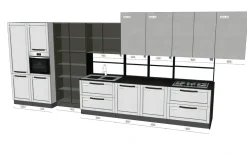 Online CUCINA lineare Dallas SCONTATA 30% Cucine Lineari|Cucine Moderne