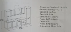 Arrex CUCINA lineare Nora SCONTATA 15%- Cucine Lineari