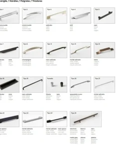 Cucina lineare classica bianca Giglio^Imab Discount