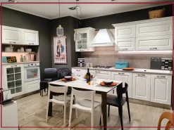 Arredo3 Cucina lineare classica bianca Asolo a soli 6959 Euro- Cucine Lineari