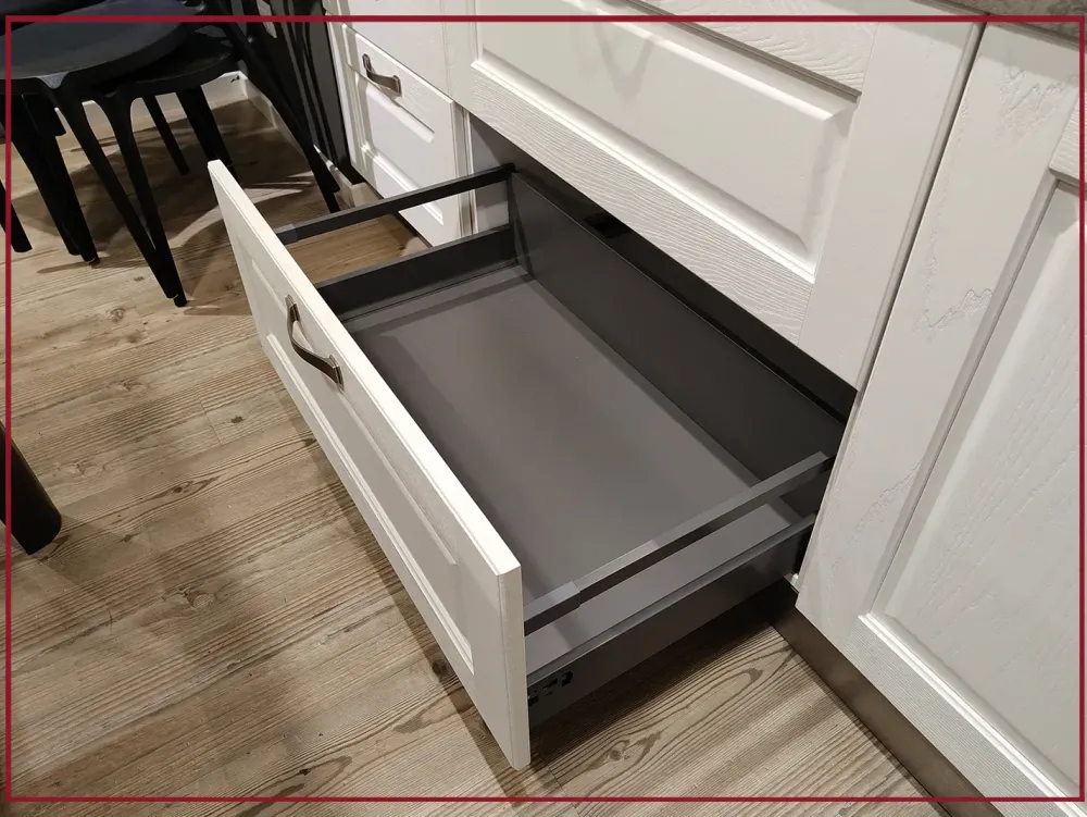 Arredo3 Cucina lineare classica bianca Asolo a soli 6959 Euro- Cucine Lineari