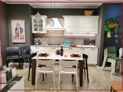 Arredo3 Cucina lineare classica bianca Asolo a soli 6959 Euro- Cucine Lineari