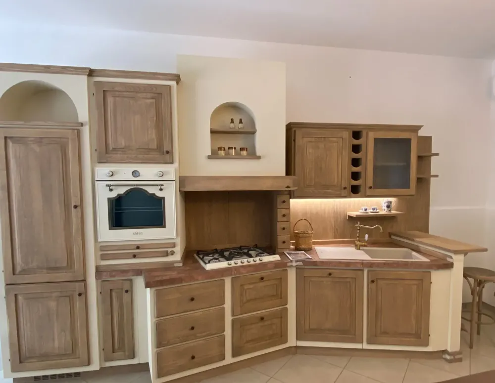 Best Cucina lineare country altri colori Paolina gianduia Cucine Lineari|Cucine Country