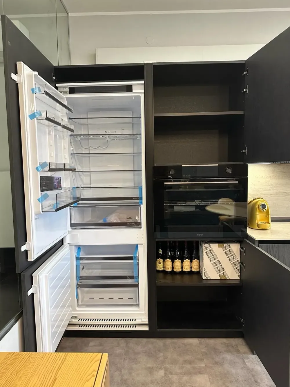 Binova Cucina lineare design rovere moro Bluna- Cucine Lineari|Cucine Design