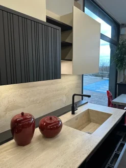 Binova Cucina lineare design rovere moro Bluna- Cucine Lineari|Cucine Design