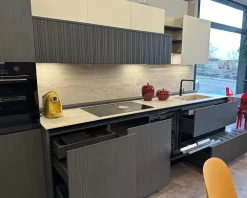 Binova Cucina lineare design rovere moro Bluna- Cucine Lineari|Cucine Design