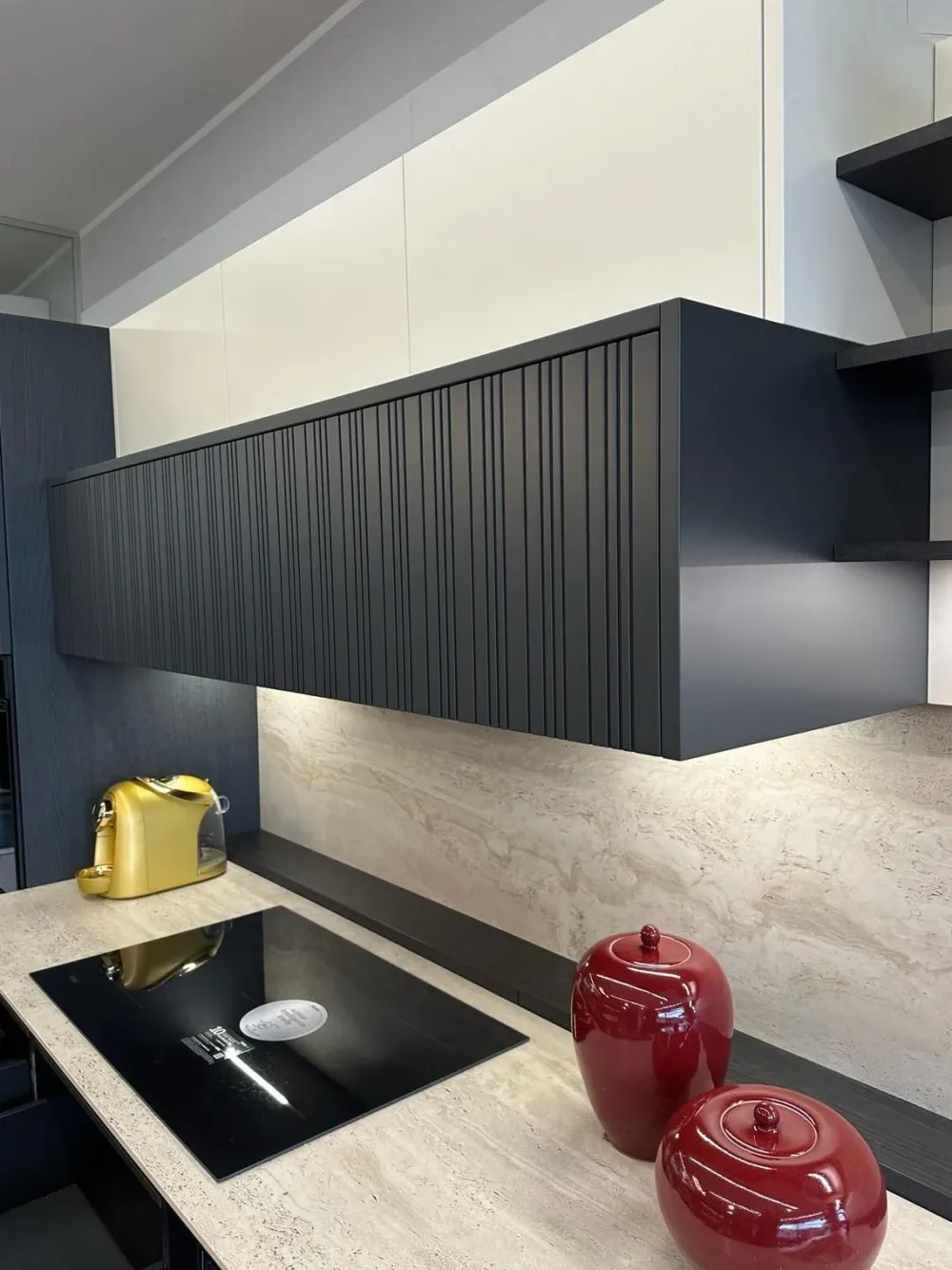 Binova Cucina lineare design rovere moro Bluna- Cucine Lineari|Cucine Design