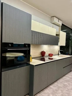 Binova Cucina lineare design rovere moro Bluna- Cucine Lineari|Cucine Design
