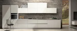 Essebi CUCINA lineare Mhid stella cemento SCONTATA 30%- Cucine Lineari|Cucine Moderne