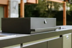 Cucina lineare in acciaio modello Cucina da esterno agher  ad un prezzo riservato^Fogher Online