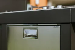 Cucina lineare in acciaio modello Cucina da esterno agher  ad un prezzo riservato^Fogher Online