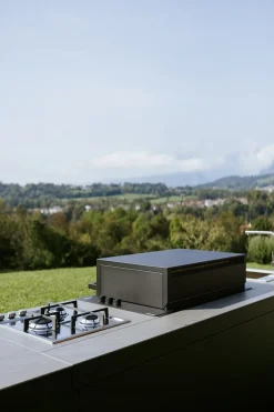 Cucina lineare in acciaio modello Cucina da esterno agher  ad un prezzo riservato^Fogher Online