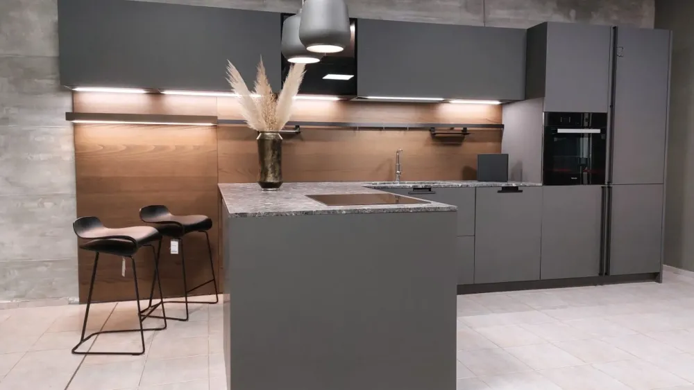 Sale Cucina lineare in laccata opaco a prezzo scontato 45% Cucine Lineari|Cucine Moderne