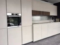 Cucina lineare in laccato opaco a prezzo ribassato 44%^Zampieri Cucine Online