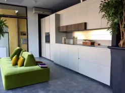 Cucina lineare in laccato opaco a prezzo ribassato 44%^Zampieri Cucine Online