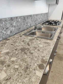 Cucina lineare in laminato materico a prezzo scontato 58%^Arrex Clearance