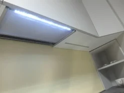 Best Cucina lineare in laminato materico bianca People a prezzo scontato Cucine Lineari|Cucine Moderne