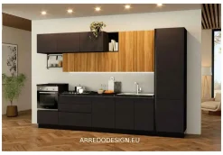 Net Cucine Cucina lineare in laminato materico altri colori Sandy a prezzo scontato- Cucine Lineari|Cucine Moderne