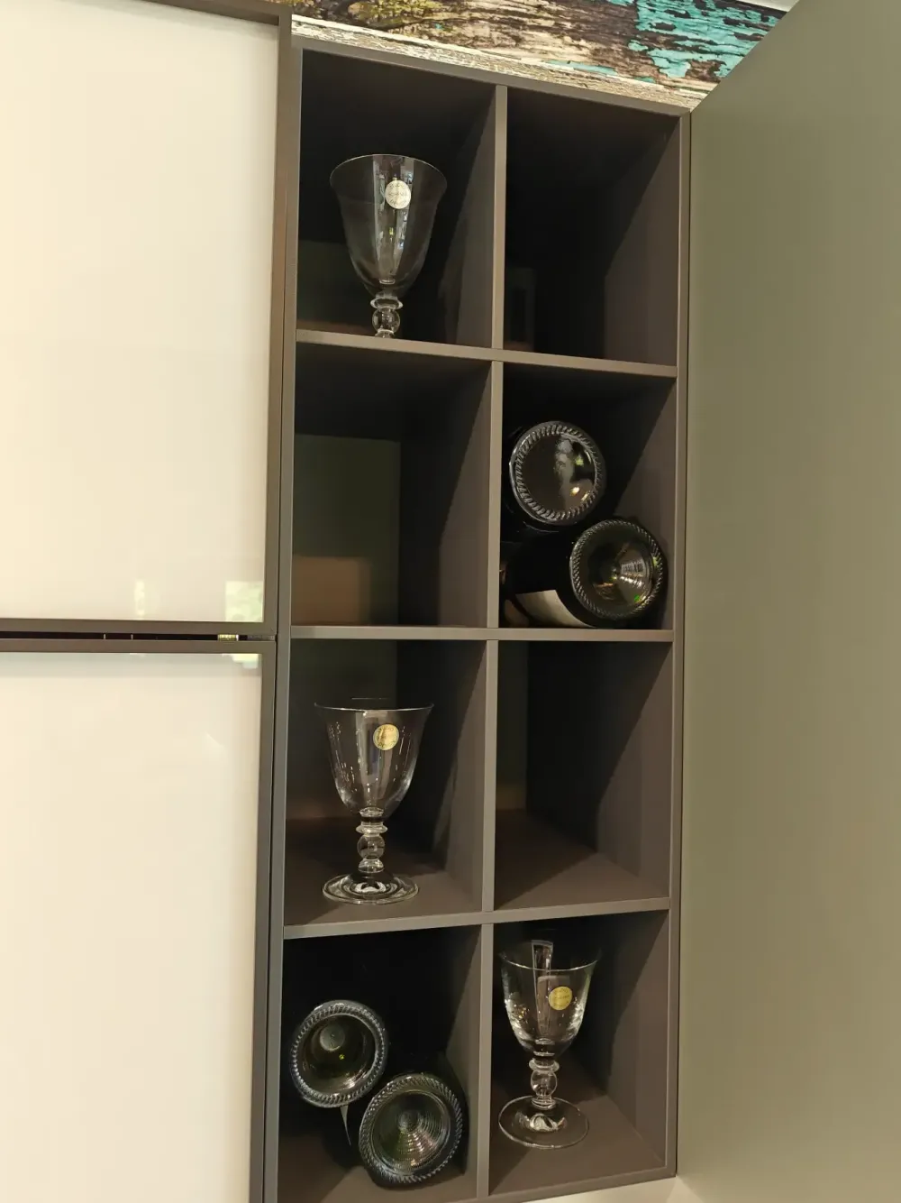 Scavolini Cucina lineare in laminato opaco altri colori Jeometrica a prezzo scontato- Cucine Lineari|Cucine Design