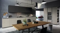 Sale Cucina lineare in laminato opaco a prezzo ribassato 29% Cucine Lineari|Cucine Moderne