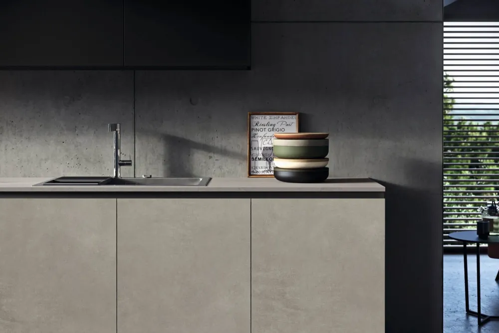 Sale Cucina lineare in laminato opaco a prezzo ribassato 29% Cucine Lineari|Cucine Moderne